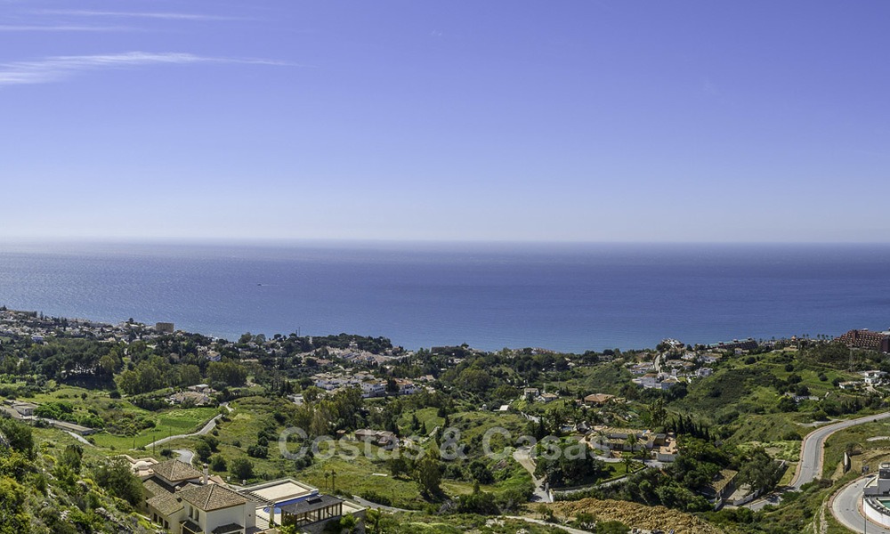 Nouveaux appartements exclusifs, style d'avant-garde à vendre, avec vue panoramique sur mer, Benalmadena, Costa del Sol 12383