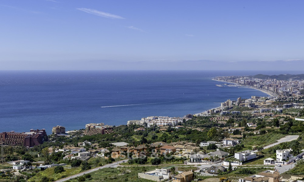 Nouveaux appartements exclusifs, style d'avant-garde à vendre, avec vue panoramique sur mer, Benalmadena, Costa del Sol 12384