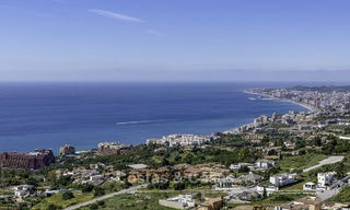 Nouveaux appartements exclusifs, style d'avant-garde à vendre, avec vue panoramique sur mer, Benalmadena, Costa del Sol 12384 