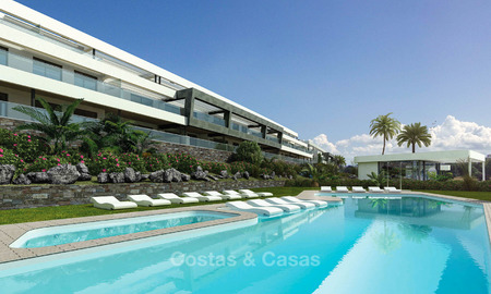 Appartements de luxe, modernes à vendre près de la plage, avec vue sur le golf et la mer, Casares, Costa del Sol 5777