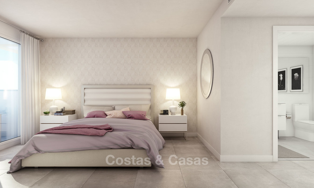 Appartements de luxe, modernes à vendre près de la plage, avec vue sur le golf et la mer, Casares, Costa del Sol 5781