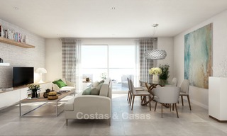 Appartements de luxe, modernes à vendre près de la plage, avec vue sur le golf et la mer, Casares, Costa del Sol 5783 