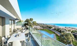 Appartements de luxe, modernes à vendre près de la plage, avec vue sur le golf et la mer, Casares, Costa del Sol 5787 