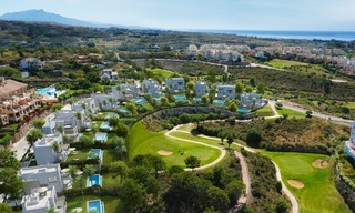 Dernière villa! Entièrement meublé! Nouvelles villas de luxe modernes à vendre, avec vue sur la mer et le golf, New Golden Mile, Marbella - Estepona 5788 