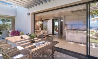 Dernière villa! Entièrement meublé! Nouvelles villas de luxe modernes à vendre, avec vue sur la mer et le golf, New Golden Mile, Marbella - Estepona 5795 