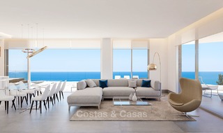 Appartements ensoleillés de luxe et modernes à vendre, avec vue imprenable sur la mer, Fuengirola, Costa del Sol 5836 