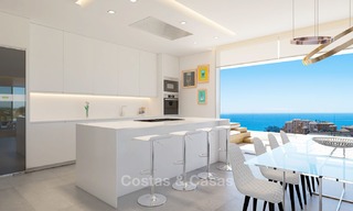 Appartements ensoleillés de luxe et modernes à vendre, avec vue imprenable sur la mer, Fuengirola, Costa del Sol 5837 
