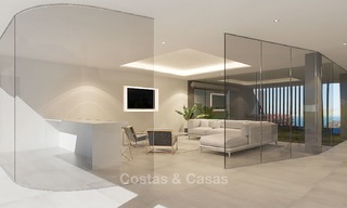 Appartements ensoleillés de luxe et modernes à vendre, avec vue imprenable sur la mer, Fuengirola, Costa del Sol 5845 