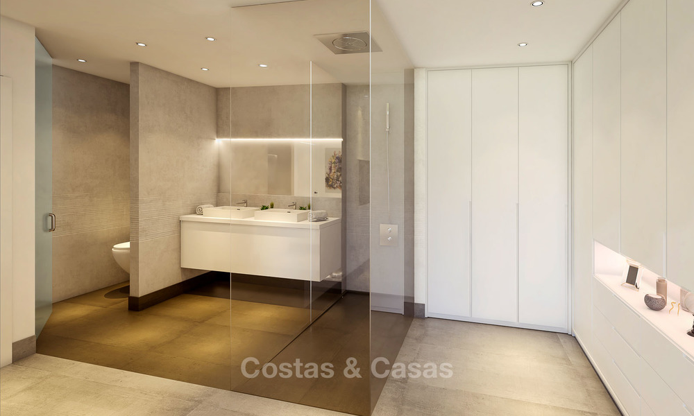 Appartements ensoleillés de luxe et modernes à vendre, avec vue imprenable sur la mer, Fuengirola, Costa del Sol 5847