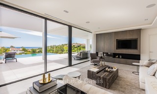 Villa spectaculaire haut de gamme à vendre, clé en main, avec vue panoramique sur la mer, le golf et la montagne, Benahavis - Marbella 5855 