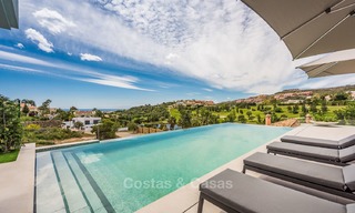 Villa spectaculaire haut de gamme à vendre, clé en main, avec vue panoramique sur la mer, le golf et la montagne, Benahavis - Marbella 5856 