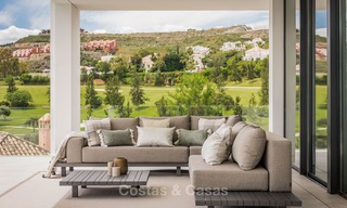 Villa spectaculaire haut de gamme à vendre, clé en main, avec vue panoramique sur la mer, le golf et la montagne, Benahavis - Marbella 5869 