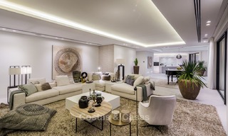 Villa de luxe haut de gamme à vendre, clé en main, avec vue panoramique sur la mer, le golf et la montagne, Benahavis - Marbella 5899 