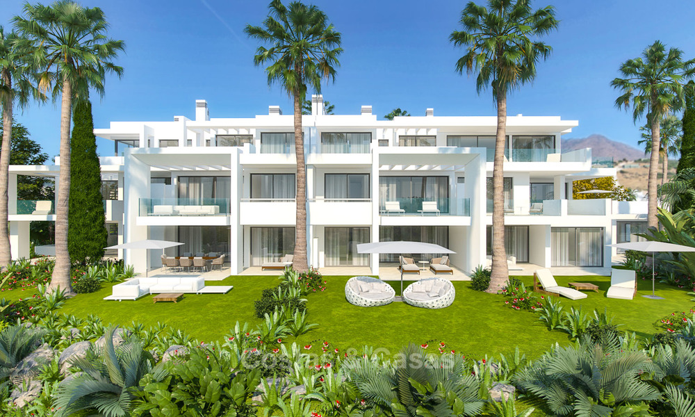 Appartements modernes de luxe à vendre, dans un complexe exclusif avec lagon privé, Casares - Costa del Sol 5918