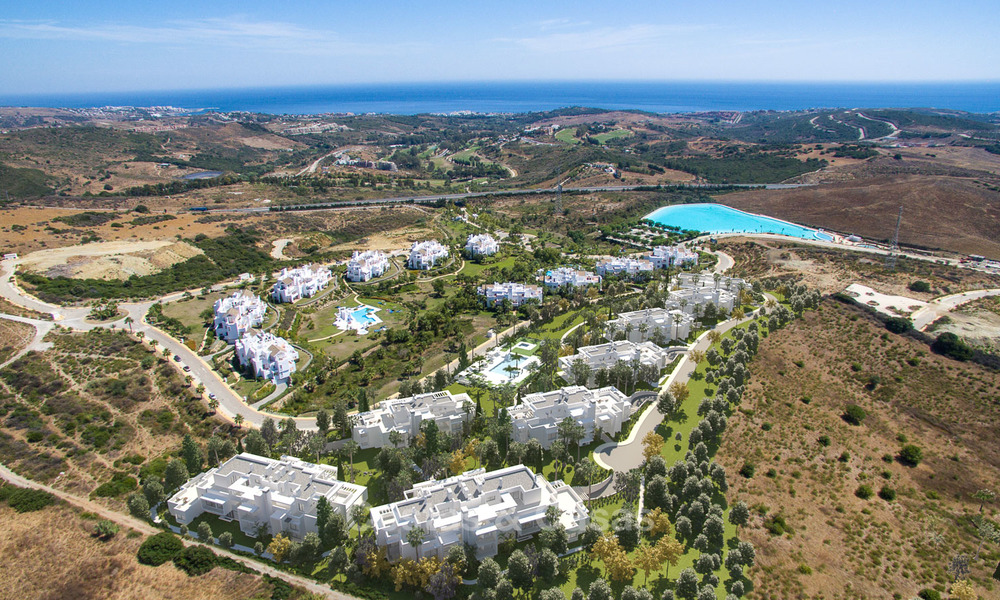 Appartements modernes de luxe à vendre, dans un complexe exclusif avec lagon privé, Casares - Costa del Sol 5919