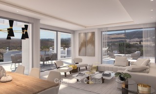 Appartements modernes de luxe à vendre, dans un complexe exclusif avec lagon privé, Casares - Costa del Sol 5920 