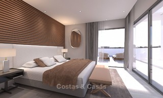 Appartements modernes de luxe à vendre, dans un complexe exclusif avec lagon privé, Casares - Costa del Sol 5922 