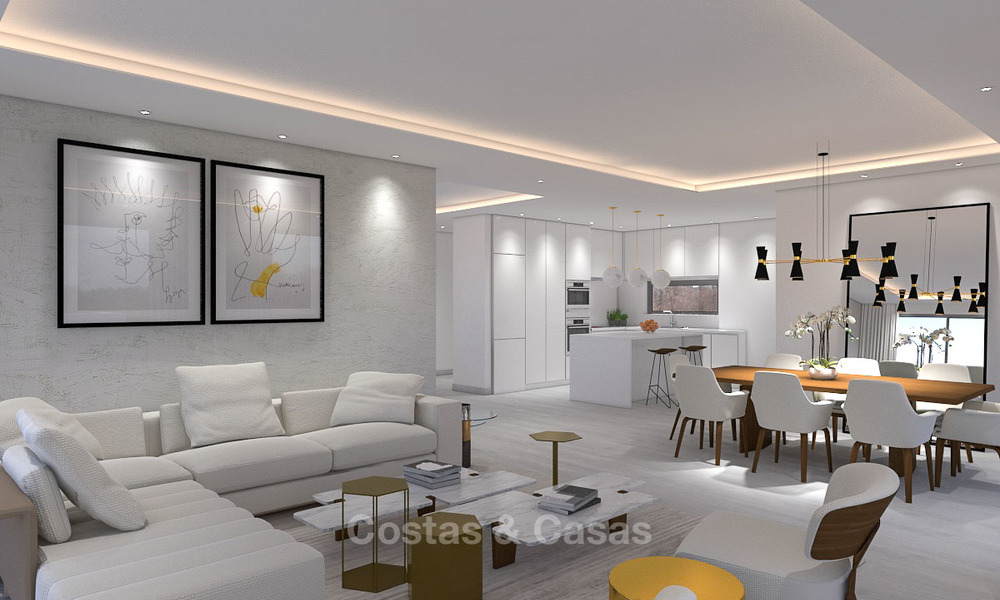 Appartements modernes de luxe à vendre, dans un complexe exclusif avec lagon privé, Casares - Costa del Sol 5923