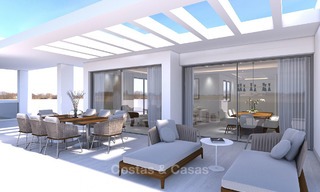 Appartements modernes de luxe à vendre, dans un complexe exclusif avec lagon privé, Casares - Costa del Sol 5924 