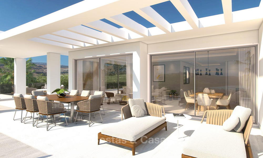 Appartements modernes de luxe à vendre, dans un complexe exclusif avec lagon privé, Casares - Costa del Sol 5927
