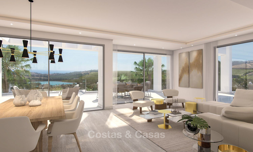 Appartements modernes de luxe à vendre, dans un complexe exclusif avec lagon privé, Casares - Costa del Sol 5929