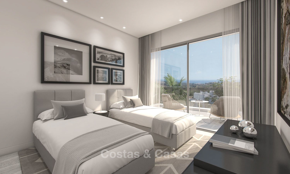 Appartements modernes de luxe à vendre, dans un complexe exclusif avec lagon privé, Casares - Costa del Sol 5931