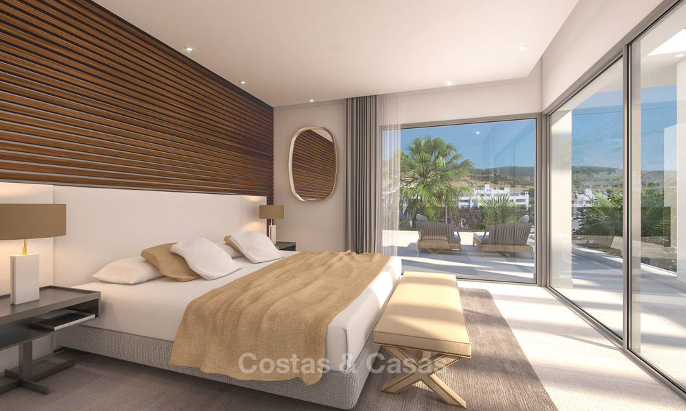 Appartements modernes de luxe à vendre, dans un complexe exclusif avec lagon privé, Casares - Costa del Sol 5932
