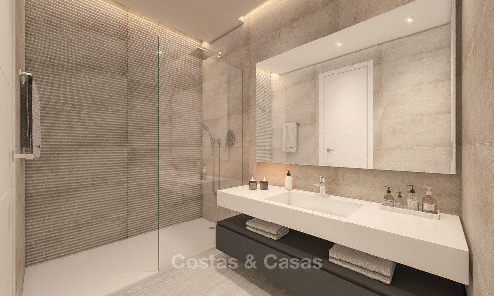 Appartements modernes de luxe à vendre, dans un complexe exclusif avec lagon privé, Casares - Costa del Sol 5933