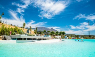 Appartements modernes de luxe à vendre, dans un complexe exclusif avec lagon privé, Casares - Costa del Sol 5934 