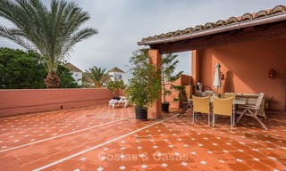 Spacieux penthouse à vendre, côté plage, dans un complexe de luxe, Elviria, Marbella 6007 