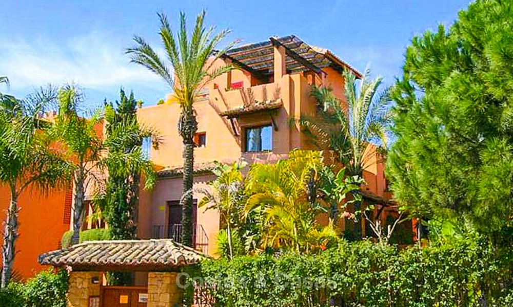 Spacieux penthouse à vendre, côté plage, dans un complexe de luxe, Elviria, Marbella 6013