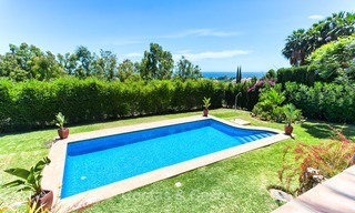 Villa de style andalou à vendre avec une vue magnifique sur la mer, près du golf et de la plage, Marbella 6063 
