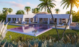 Villa unique et exclusive, style avant-garde à vendre, avec vue panoramique sur la mer à Benalmadena, Costa del Sol 6093 