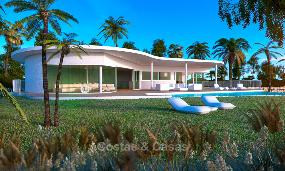 Villa unique et exclusive, style avant-garde à vendre, avec vue panoramique sur la mer à Benalmadena, Costa del Sol 6096