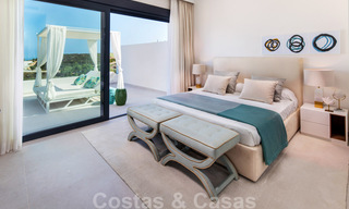 Nouveaux maisons de ville avant-gardistes à vendre, vues imprenables sur la mer, Casares, Costa del Sol 41427 
