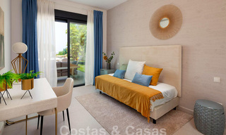 Nouveaux maisons de ville avant-gardistes à vendre, vues imprenables sur la mer, Casares, Costa del Sol 44337 