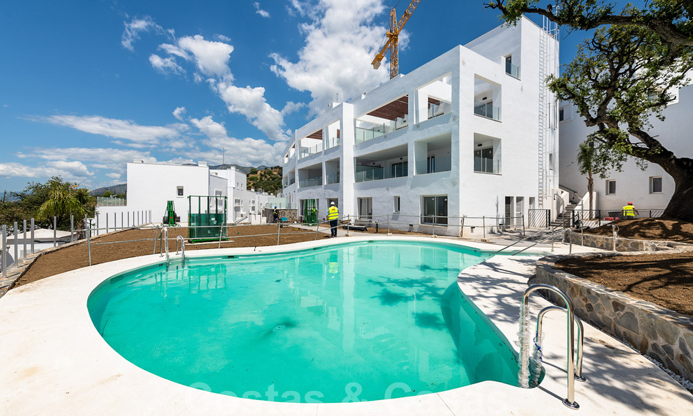 Nouveaux appartements attrayants avec belle vue mer à vendre, Marbella 29177