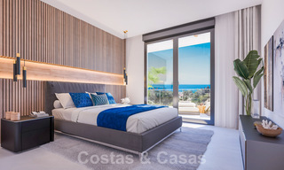Nouveaux appartements passifs modernes dans une station balnéaire 5 étoiles à vendre à Marbella avec une vue imprenable sur la mer 29182 