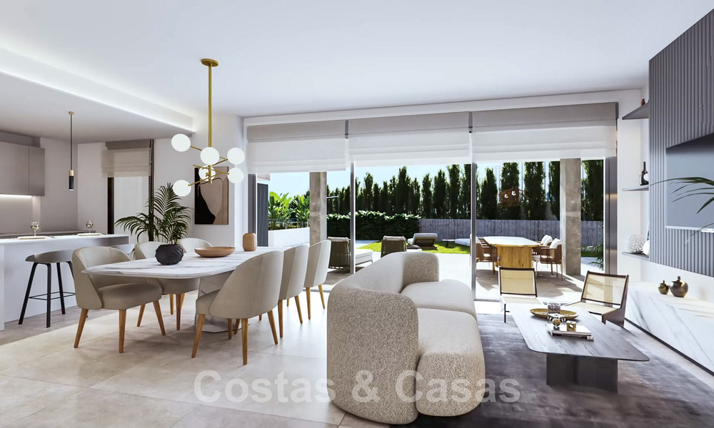 Nouveaux appartements modernes dans une station balnéaire 5 étoiles à vendre à Marbella avec une vue imprenable sur la mer 51380