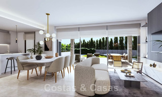 Nouveaux appartements passifs modernes dans une station balnéaire 5 étoiles à vendre à Marbella avec une vue imprenable sur la mer 51380 
