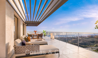 Nouveaux appartements modernes dans une station balnéaire 5 étoiles à vendre à Marbella avec une vue imprenable sur la mer 51383 