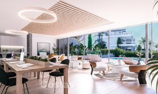 Nouveaux appartements modernes dans une station balnéaire 5 étoiles à vendre à Marbella avec une vue imprenable sur la mer 51386 