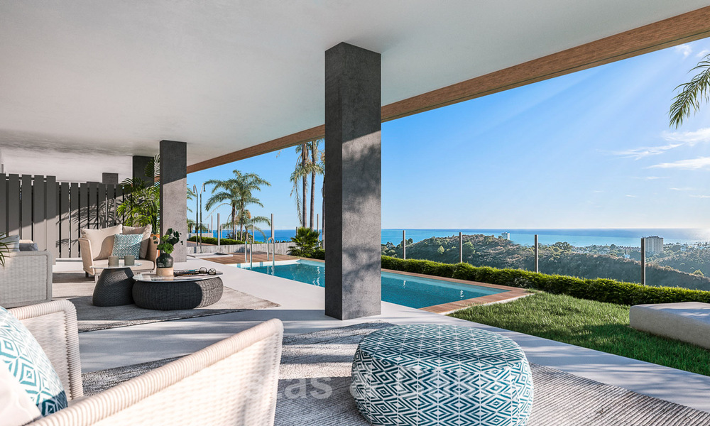 Nouveaux appartements modernes dans une station balnéaire 5 étoiles à vendre à Marbella avec une vue imprenable sur la mer 51387
