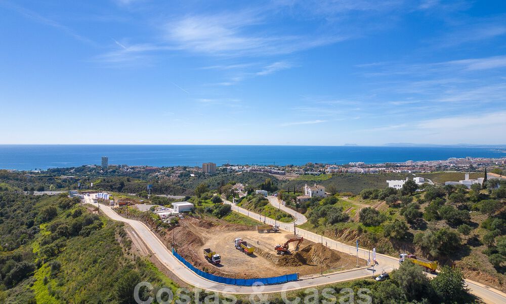 Nouveaux appartements passifs modernes dans une station balnéaire 5 étoiles à vendre à Marbella avec une vue imprenable sur la mer 51388