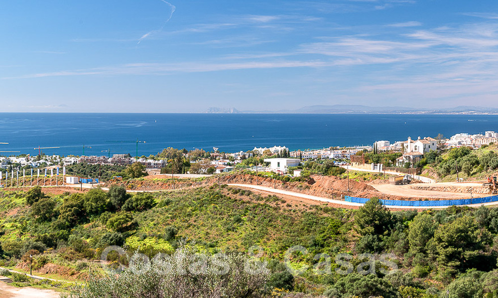 Nouveaux appartements passifs modernes dans une station balnéaire 5 étoiles à vendre à Marbella avec une vue imprenable sur la mer 51390