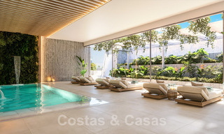 Nouveaux appartements passifs modernes dans une station balnéaire 5 étoiles à vendre à Marbella avec une vue imprenable sur la mer 51394 