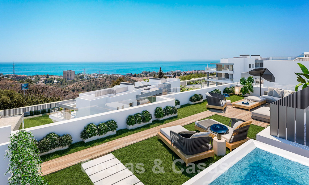 Nouveaux appartements modernes dans une station balnéaire 5 étoiles à vendre à Marbella avec une vue imprenable sur la mer 51397