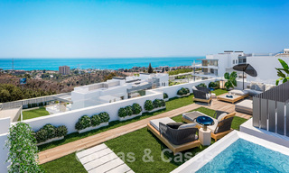 Nouveaux appartements modernes dans une station balnéaire 5 étoiles à vendre à Marbella avec une vue imprenable sur la mer 51397 
