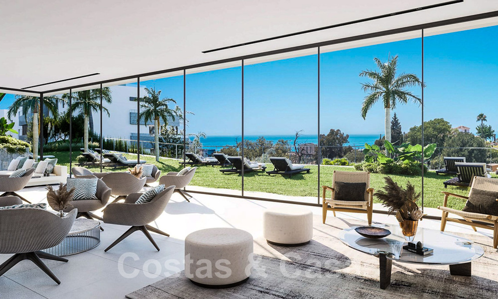 Nouveaux appartements modernes dans une station balnéaire 5 étoiles à vendre à Marbella avec une vue imprenable sur la mer 51398