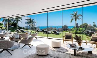 Nouveaux appartements passifs modernes dans une station balnéaire 5 étoiles à vendre à Marbella avec une vue imprenable sur la mer 51398 